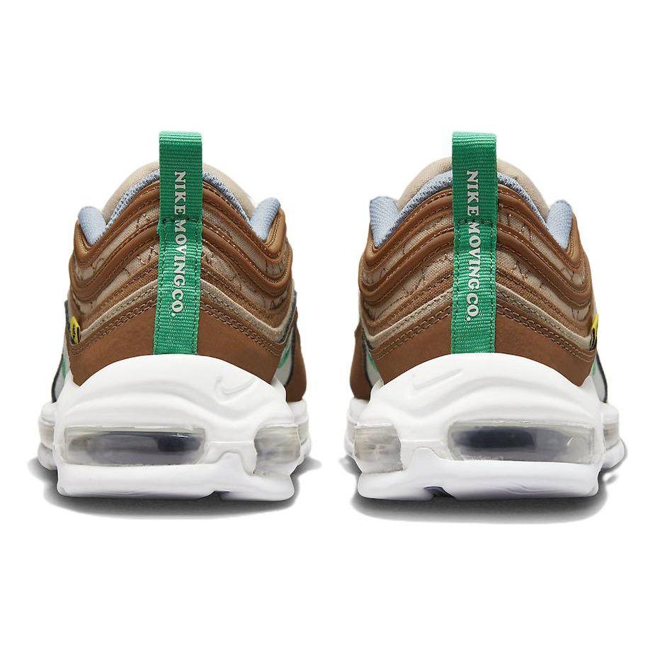 Nike Męskie Air Max 97 SE Moving Company Męskie Trampki Brązowy Konopie Stadium-Zielony DV2621-200