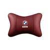 Car Leather Seat Headrest Neck Pillow Head Cushion Interior For BMW X1 X2 X3 X5 X4 X6 X7 G30 G20 G32 G11 G12 F40 F30 F20 F10 F34