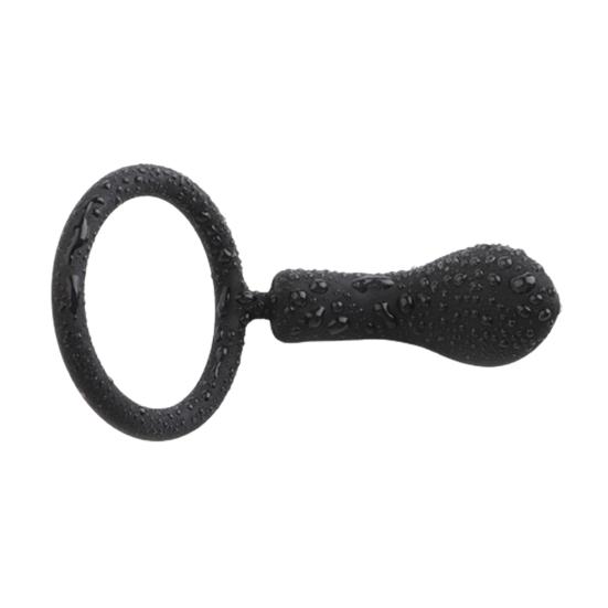 Penis Corrector Semen Locking Skin-friendly Silicone Delay Ejaculation Lock Ring for Male Masturbators