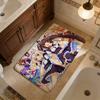 Anime Kawaii Girl Nekopara Door Mat Washable Non-Slip Living Room Sofa Chairs Area Mat Kitchen Doormat Area Rug