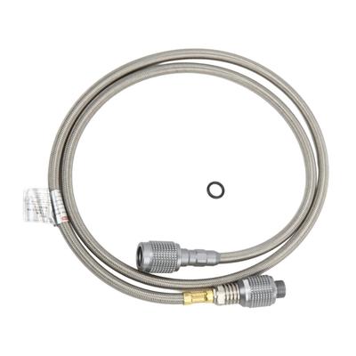Gas Hose High Temperature Resistance Flexible Stainless Steel Propane Adapter Hose for Outdoor