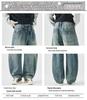 Scimitar Jeans: Men's Y2K Punk High Street Wide-Leg, Loose-Fit Casual Pants