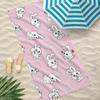 Illustration Foxy Illustration Towel Microfiber Beach Towel Quick Dry Absorbent Soft for Swimming Yoga Resort Travel Camping