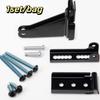 Sturdy Material Door Closer Mounting Bracket Stable Support Reliable Performance Repair Kit Durable Material