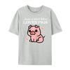 Just A Who Loves Pigs Cute Hog Swine Toddler Girls Street Wear T Shirt Funny Gifts Graphic Tee Shirt