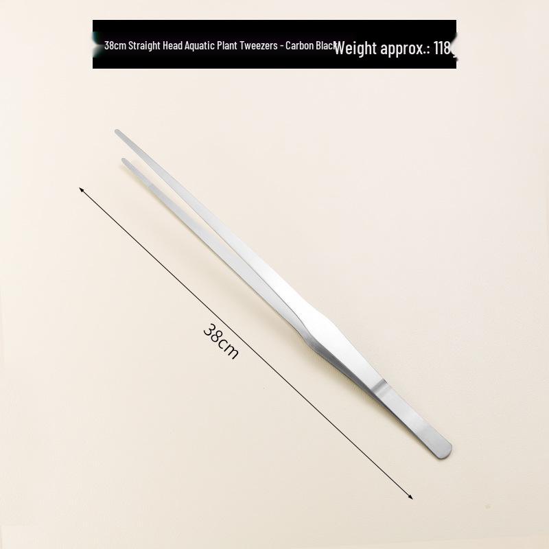 Popular Stainless Steel Tweezers with Silicone Tips for Reptile Feeding and Aquatic Plant Care