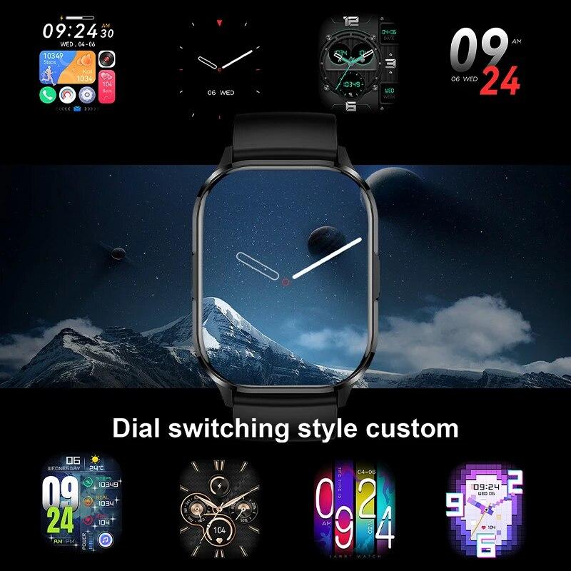 Νέο Έξυπνο ρολόι με οθόνη AMOLED Πάντα εμφανίζει ώρα Bluetooth Call Series 8 High Refresh Rtae NFC Smartwatch Ανδρικά Αθλητικά Ρολόγια Γυναικεία