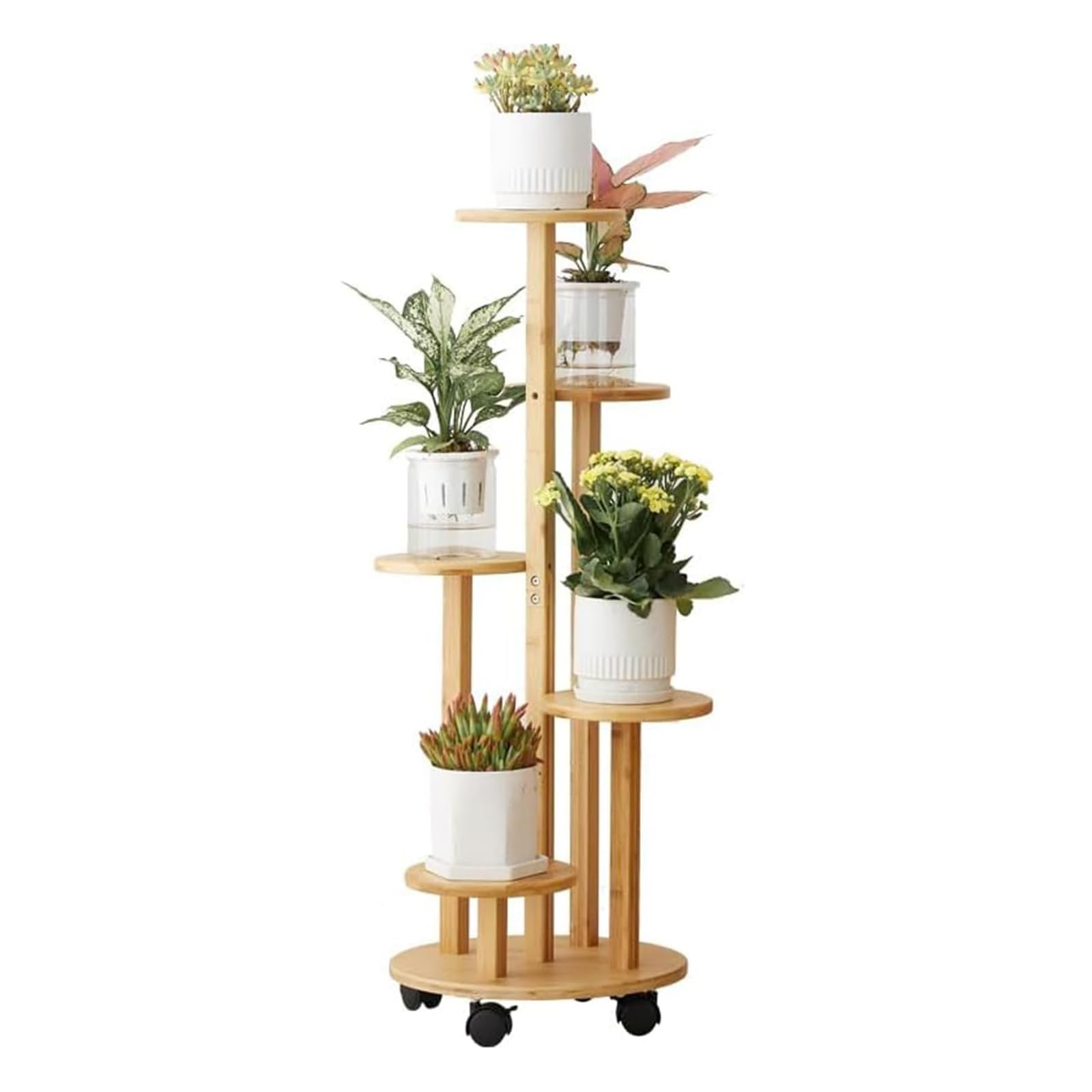 

Дисковая подставка для цветов с хранением, комнатная деревянная садовая полка, подставка для цветов, комнатная подставка для растений, гостиная, балкон, укроп, цветок, легко