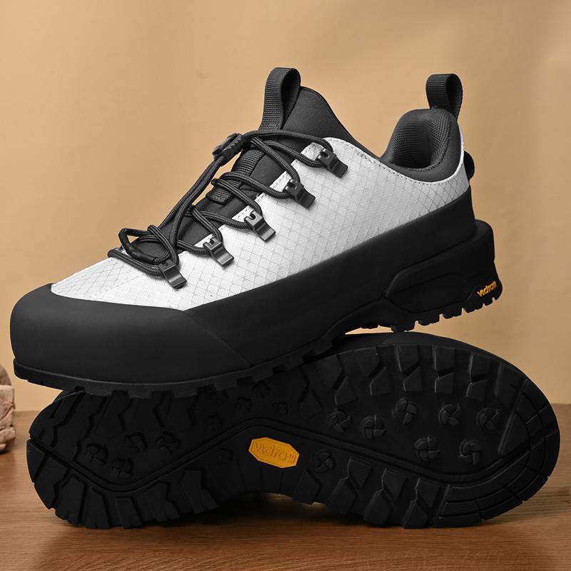 Fashion Breathable Outdoor Men's Sneakers Summer Leather Man Casual Shoes Retro Men Sports Walking Shoes Comfy Hiking Footwear Trainers