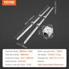 Linear Guide Rail Set, SBR16 1500mm, 2 PCS 59 in/1500 mm SBR16 Guide Rails and 4 PCS SBR16UU Slide Blocks, Linear Rails and Bearings Kit for Automated