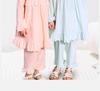Children's Sleeping Skirt Summer Thin Girl's A-class Cotton Home Clothes Set Baby Lace Lace Air Conditioning Clothes