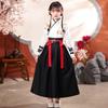 Dance Wear Cosplay Costumes Kung Fu Party Children's Clothing Ethnic Style Vintage Kids Clothes Girls Dress Boy Hanfu Stage