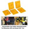 PDTO Tool Holder Hanger Dock Mount For Dewalt 20V & Milwaukee M18 18V Electric Drill