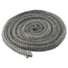 Fiberglass Rope Seal 118inch/3meters 12 Mm 78 Inch/ 2meters Black Fiberglass For Boiler Good Sealing Performance