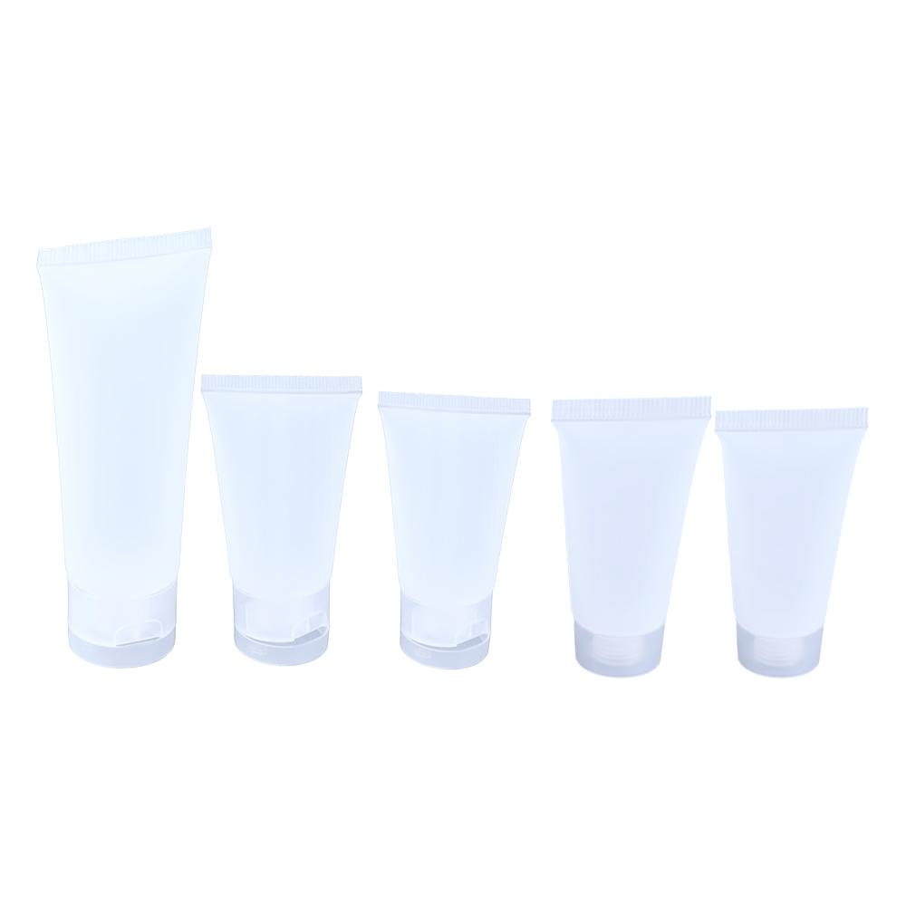 Portable Squeeze Plastic Tubes Refillable Bottles Travel Bottle Makeup Container Empty Bottle