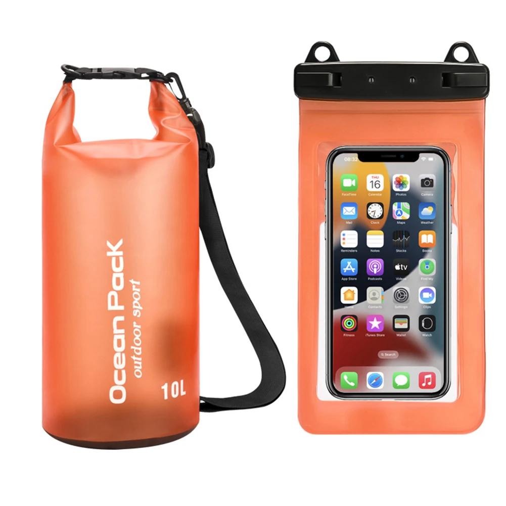 15/2L Buoy For Open Water Waterproof Bags Swimming Dry Bag Portable Adult Pool Buoy Float Dry Bag inflatable Swimming Buoy