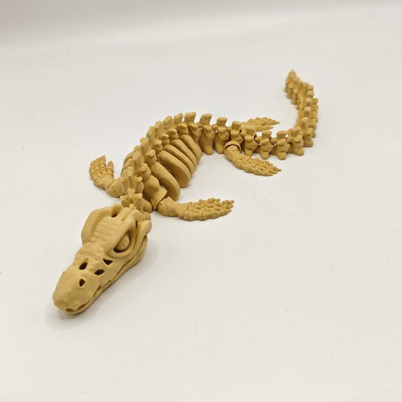 

1Pcs Large Dinosaur Bone Replica With Fins Mosasaurus Skeleton Aquarium Decoration For Fish Tank Ornament DIY Accessories