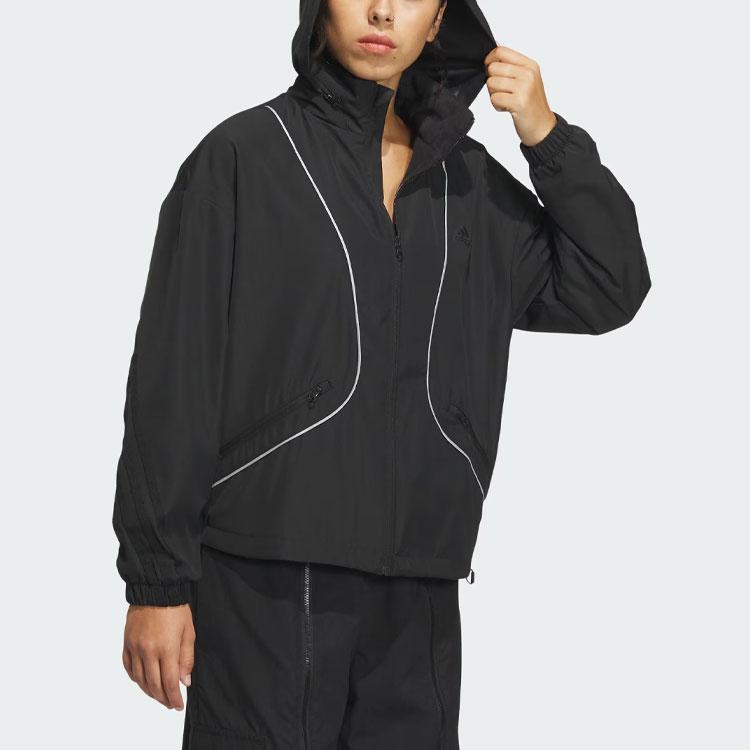 New Adidas Jacket Jackets & Coats Women's Black IM8974