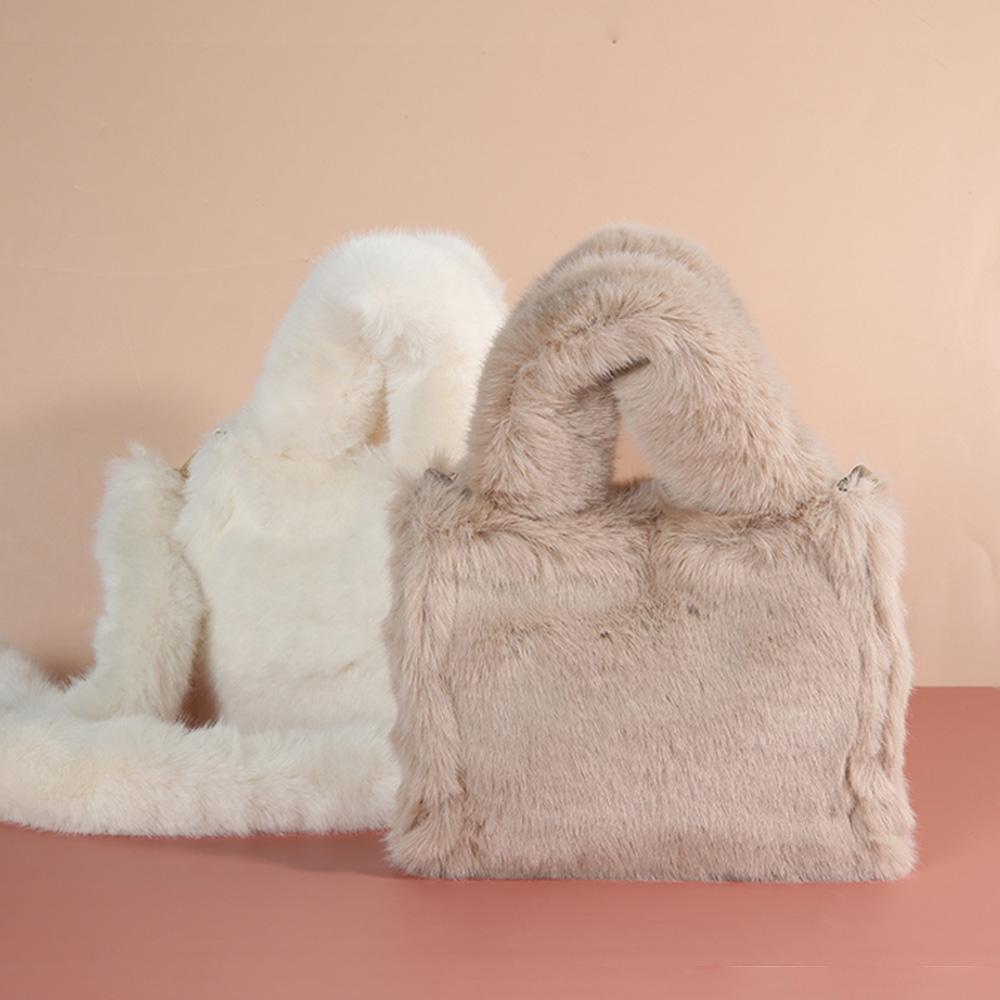 MATTIERE MT_22927 Faux Fur Tote Crossbody