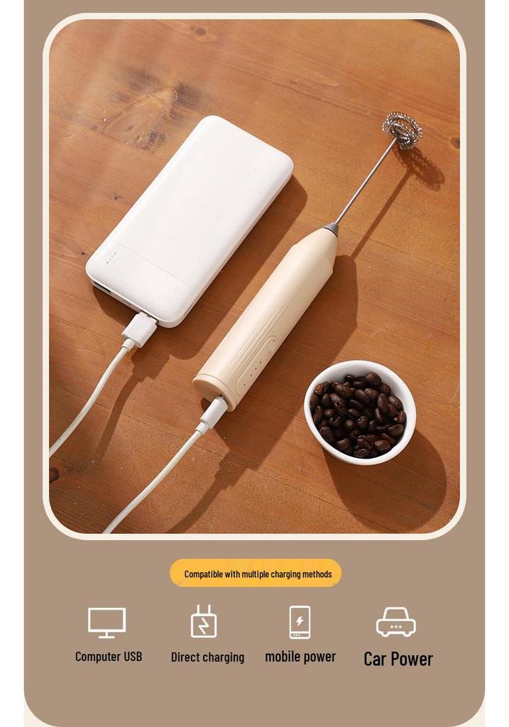 Automatic Handheld Milk Frother & Egg Beater