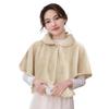 [Mskikefly] Schulterwärmer, Schal, Winter, Herbst, Leicht, Damen, Herren, Unisex, Warm, Flauschig, Poncho, Umhang, Lockere Passform, Loungewear, Büro W
