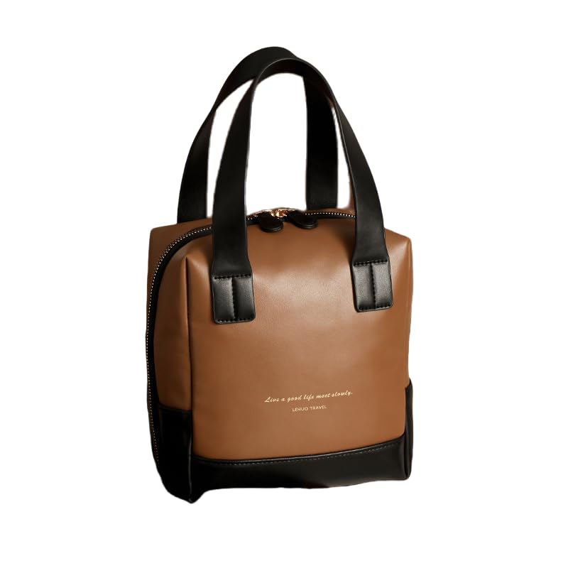 

Стильная большая косметичка Sugar Cosmetic, идеально подходящая для женщин в деловых поездках и путешествиях. Водонепроницаемая и легкая, для хранения косметики. Портативная сумка для туалетных принадлежностей, сумка для хранения. коричневый