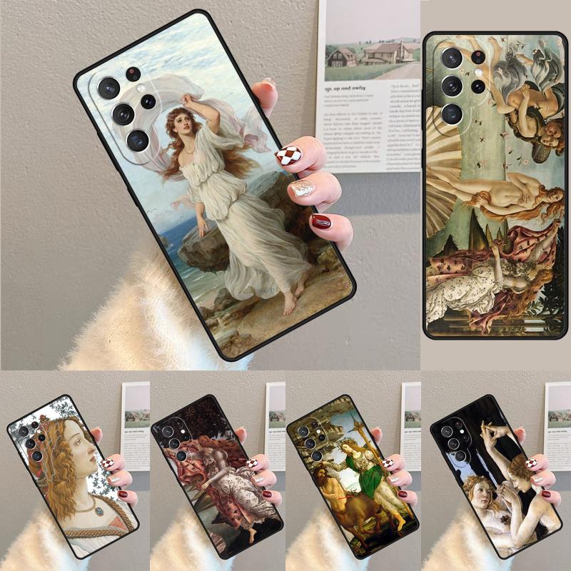 Sandro botticelli Renaissance art Phone Case For Samsung Galaxy note 10 pro S26 S25 S24 S23 S22 Ultra Plus S21 FE S20 Cover