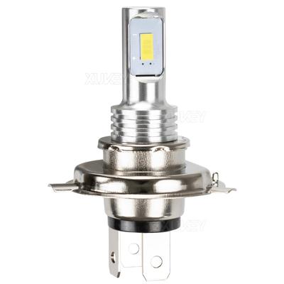 H4 HS1 LED Motorcycle Headlight Bulb, Equipped with High Brightness 3570SMD Chip, 6000K