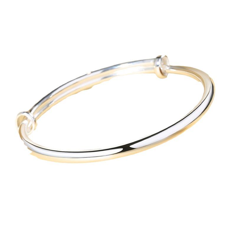 Enkelt Justerbart Polert Armbånd, Mote Armbånd for Kvinner - Ideell Bursdagsgave til Kjæreste