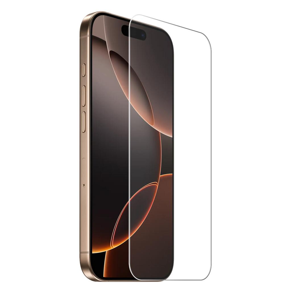 ENKAY HAT PRINCE Für iPhone 17 Pro Max Displayschutzfolie Dick Klebend 9H Gebogene Kanten High Aluminium-Silizium Glasfolie