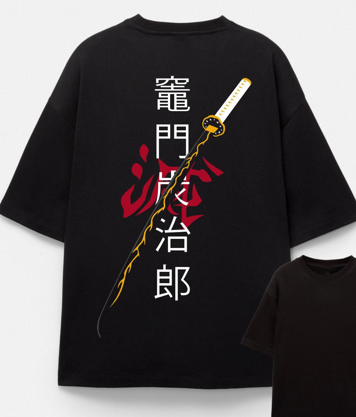 

Anime Demon Slayer Graphic TShirt 100Cotton Oversized unisex Shirt Unisex Short Sleeve ONeck Women Y2k New Fashion Streetwear 4XL