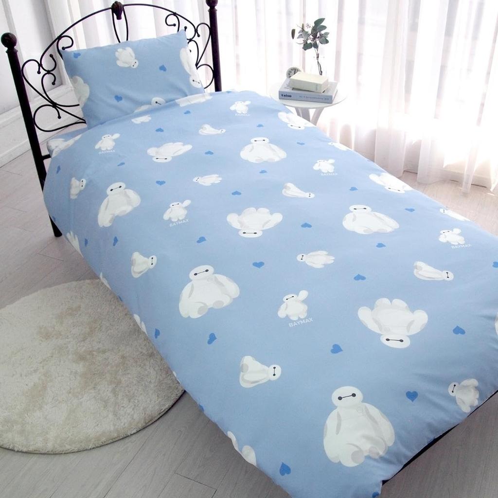 Disney Baymax Duvet Cover 3 Piece Set Pillowcase Sheet Duvet Cover Single Baymax Character SD-22-142-34
