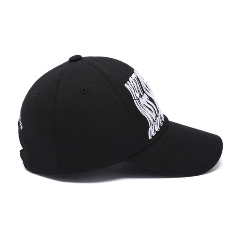 ODDBALLS CLUB Not Normal Wave Ball Cap Black