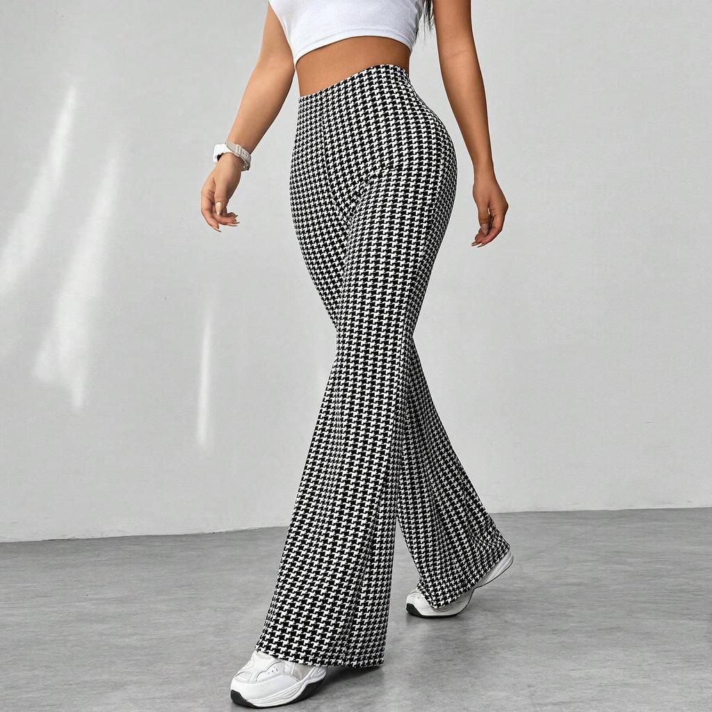 Women's Straight Pants Fashion Casual Pants Nine Point Harlan Pants