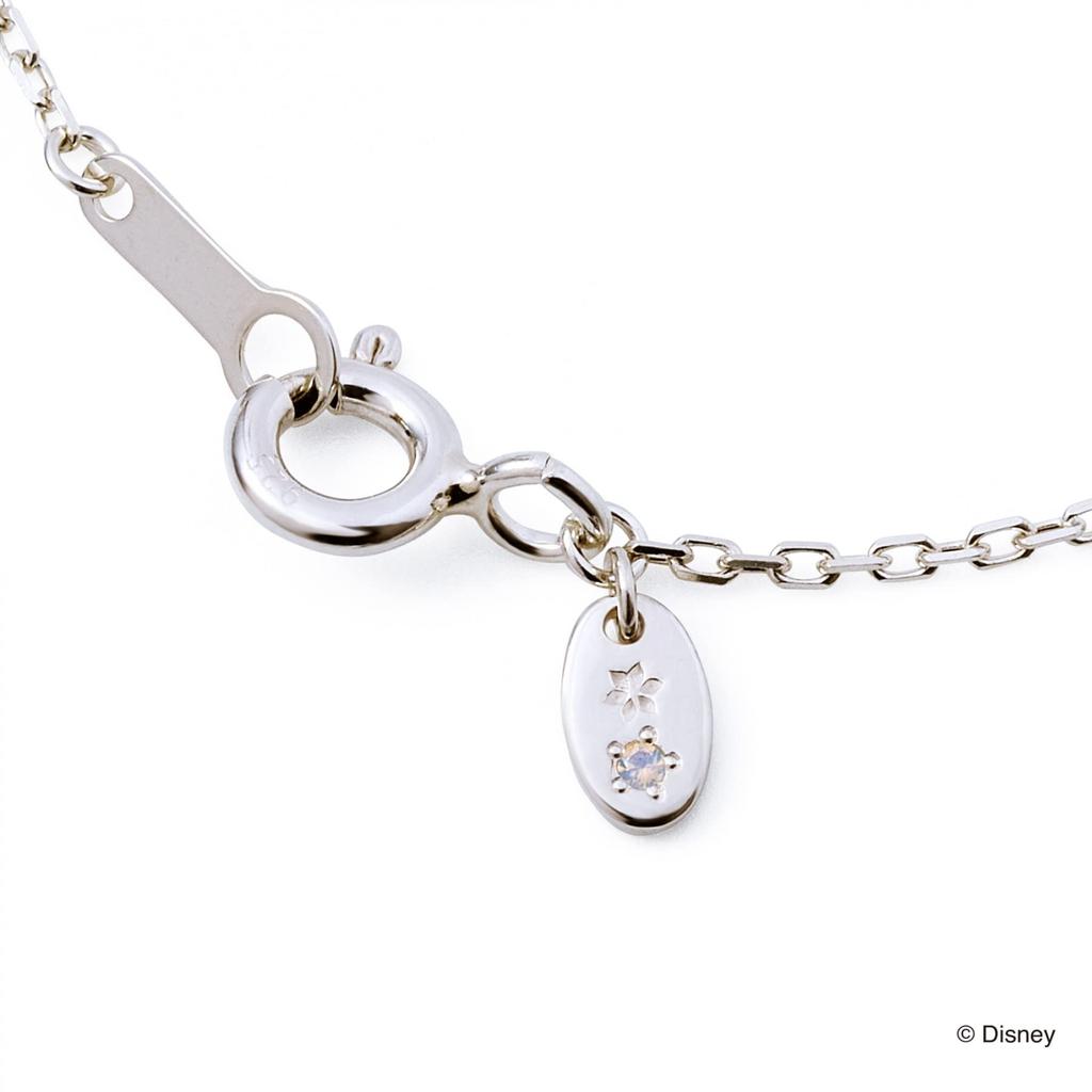 THE KISS Disney Princess Box with Message Ariel Diamond Necklace 40cm [The Kiss] DI-SN521DM [Disney Collection] [Original Card] Women's