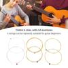 2Sets Brass Material Acoustic Guitar Strings Golden And Silver Guitar Strings  For Acoustic Guitar