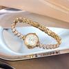 Bracelet Combination Zircon Small Exquisite Rhinestone Luxury Watch Small Watch Quartz Watch
