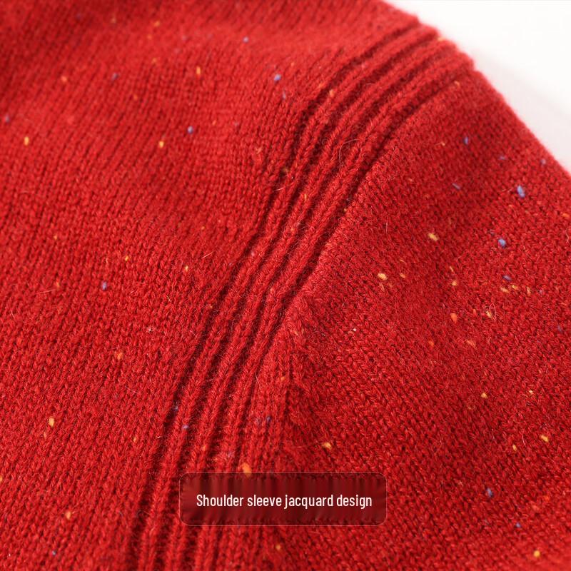 Men's Antonio Heavyweight 100% Cashmere Henley Sweater