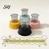 Bumpy Road Car Ornament Ornaments Spring Base Stable DIY Interior Decoration Structure Doll Holder Rocking Music Effect Dashboard Stress Relief
