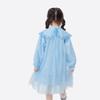 Girls' New Chinese Style Mesh Dress