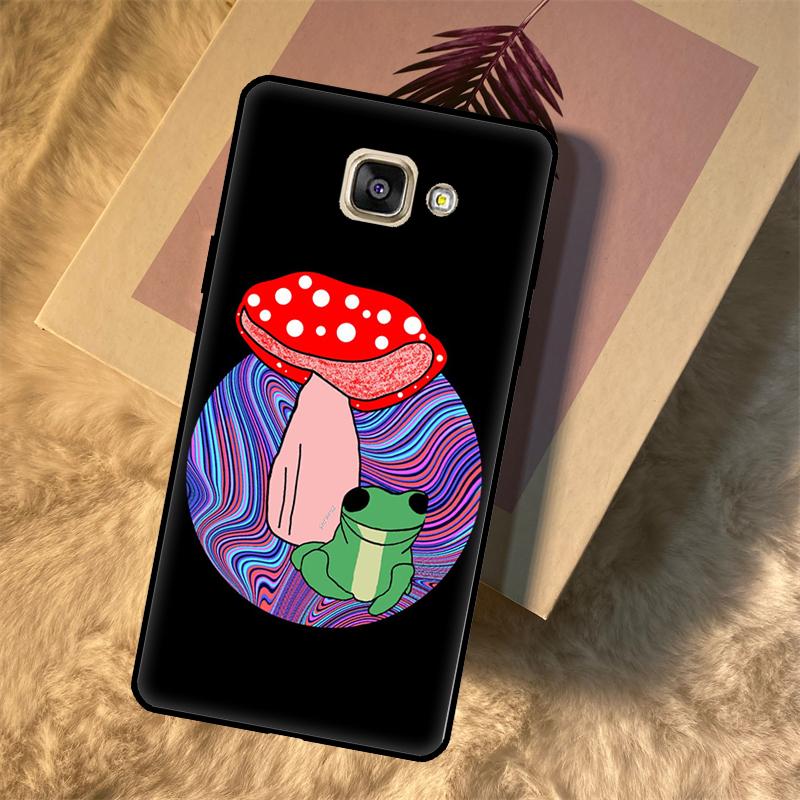 

Hippie Mushroom Frog shrooms Case For Samsung Galaxy M31 M21 M15 M55 M56 M36 M16 M06 M13 M33 M53 M12 M32 M52 M14 M34 M54 Samsung M52 5G
