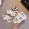 Summer New Baby Shoes Boys' Breathable Single Mesh Shoes Toddlers Girls' Dad Shoes Soft Sole Non-slip Walking Shoes