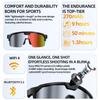 Q01 AI Smart Glasses with UV Protection: Photochromic Lenses, 800W Photo/Video, Image Stabilization, Call Function for Outdoor Sports