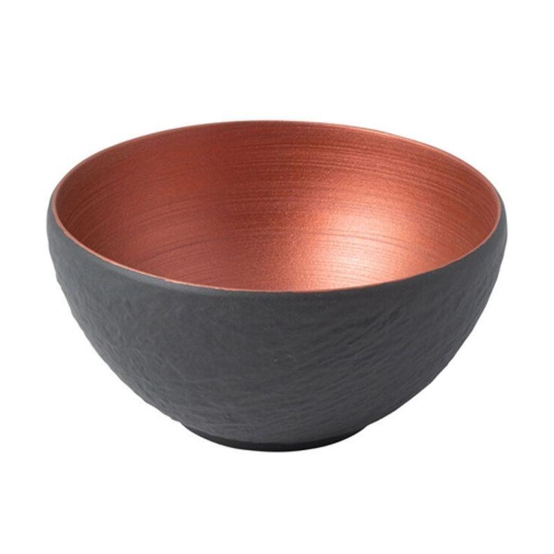 Villeroy & Boch Manufacture Rock Bowl (Black & Copper) 430ml