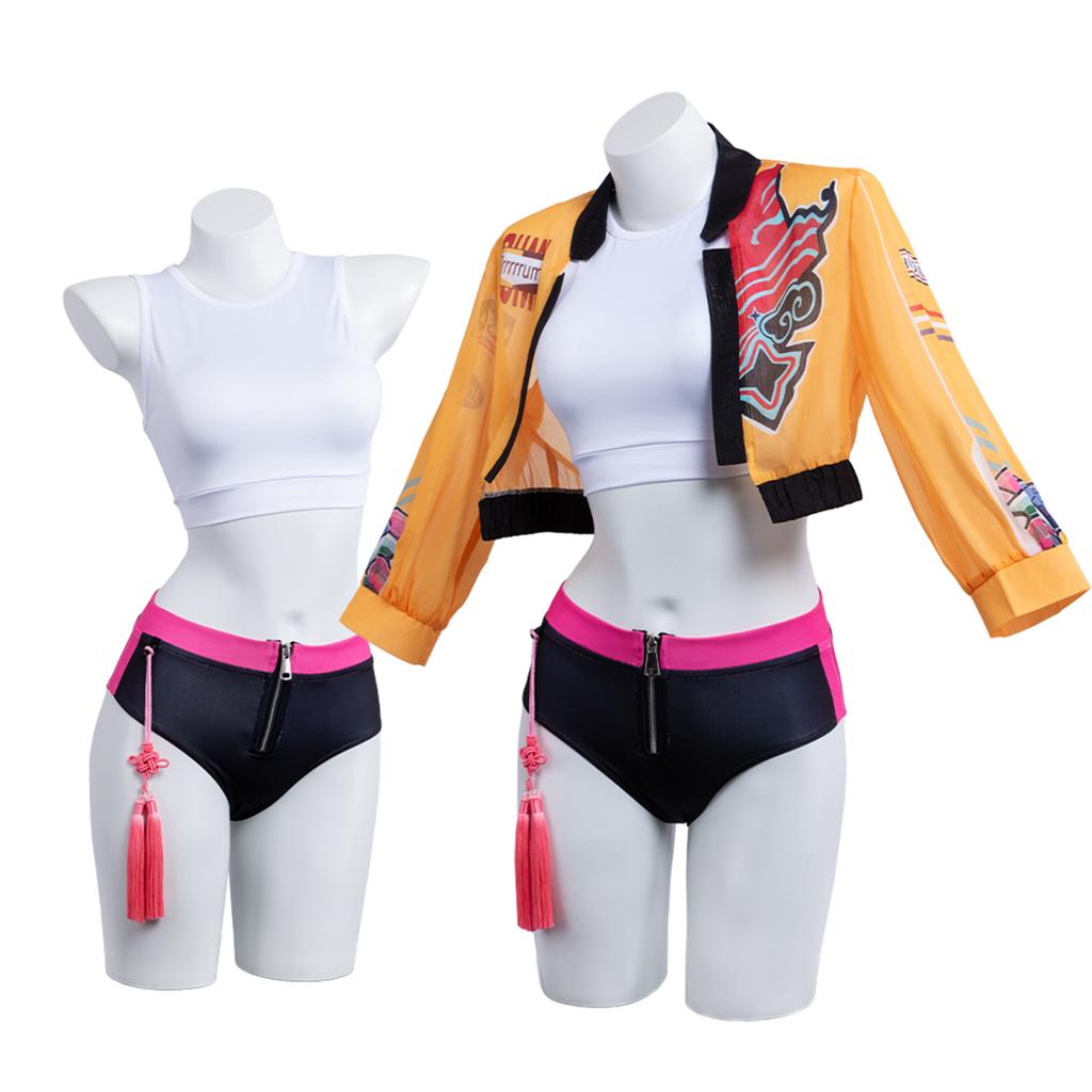 Hot Anime And TV Drama Characters. Female Protagonist Group's Children's Cosplay Outfits. The Same Elements' Swimsuit Cosplay Performance Outfits.