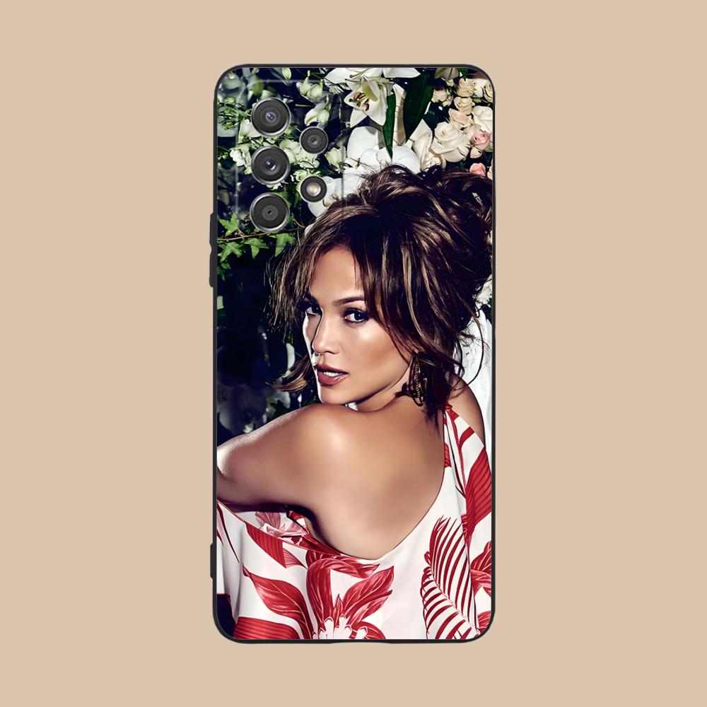 

Jennifer Lopez Mobile Cell Phone Case for Samsung Galaxy M55 54 42 35 34 33 32 23 22 15 14 13 12 F55 5G Colorful Cover Pretty Galaxy F04