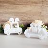 Home Decoration Mold Silicone Ornaments Making Mould Eggs Transport Truck Shaped Gypsum Mould Jewelry Crafting Tool