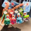 Bottle Floating Doraemon Keychain Accessory Kids Car Keyring Decoration Presents