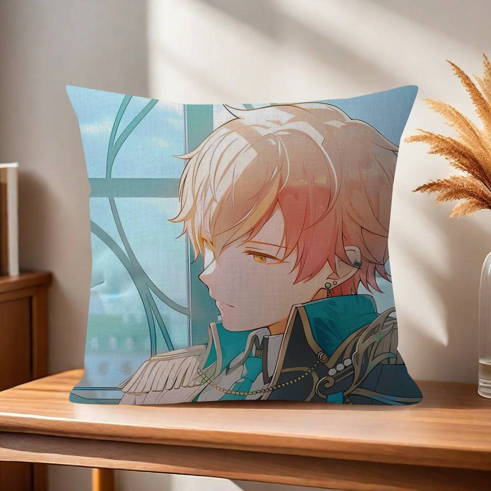 Anime singer Akito Shinonome Pillow Cushion Cover Pillowcase Living Room Sofa Home Decor Customized