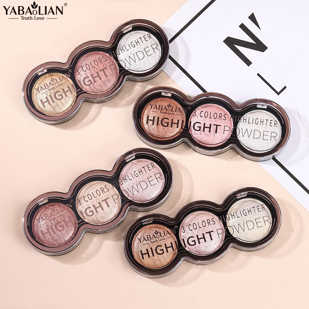 Highlighter Palette, Blusher Palette, Not Easy To Fade, Brightens Skin Tone and Contours